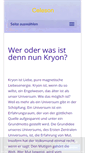 Mobile Screenshot of kryon.celeson.com